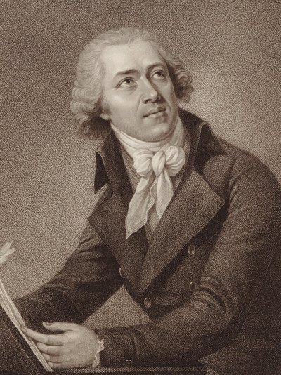 Portrét skladatele Leopolda Kozelucha 1747-1818, 1797. od William Ridley