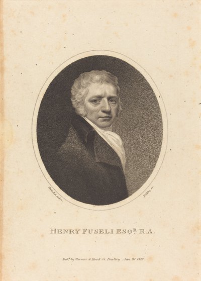 Henry Fuseli od William Ridley after John Opie