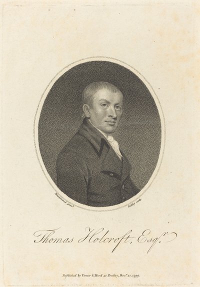 Thomas Holcroft od William Ridley after Samuel Drummond