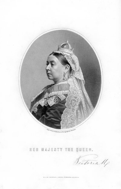 Královna Viktorie, královna Spojeného království Velké Británie a Irska, 1899. od William Roffe
