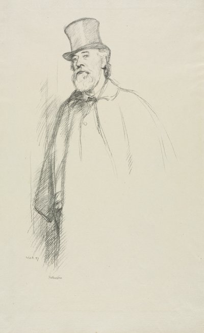 Alphonse Legros, 1897. od William Rothenstein