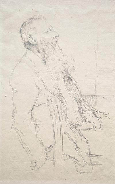 Auguste Rodin od William Rothenstein