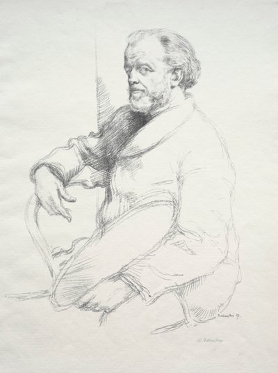 Henri Fantin-Latour, 1897. od William Rothenstein