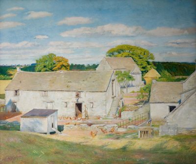 Oakridge Farm - pozdní léto, 1933. od William Rothenstein