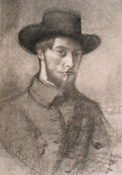 Portrét Augusta Johna (1879-1961) (litho) od William Rothenstein