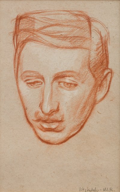 Portrét E. M. Forstera od William Rothenstein