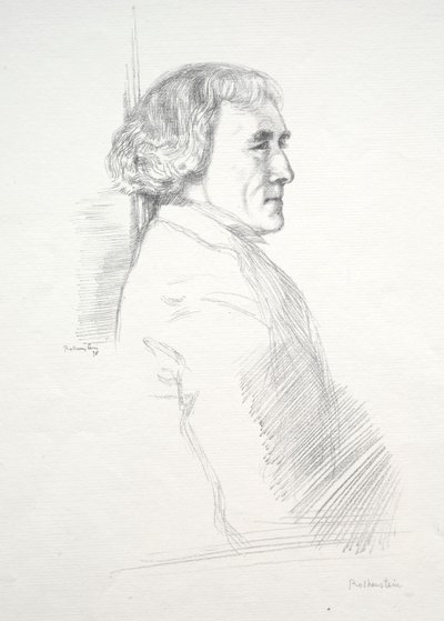 Sir Henry Irving od William Rothenstein