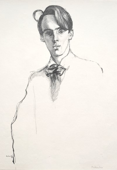 William Butler Yeats od William Rothenstein
