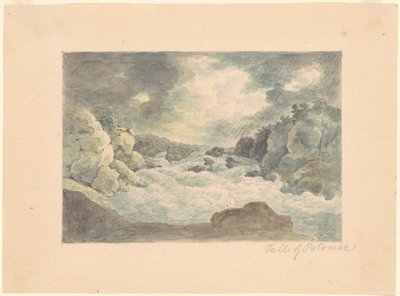 Falls of the Potomac od William Russell Birch
