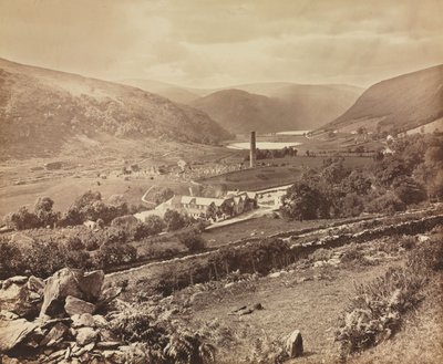 Údolí Glendalough, hrabství Wicklow, Irsko, c. 1864. od William Russell Sedgfield