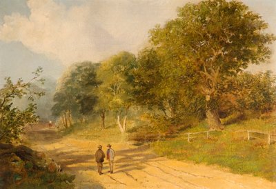 Cesta do Redheugh Hall, 1856 od William Ryott