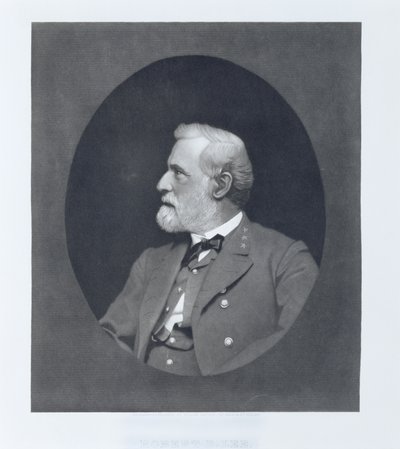 Robert E. Lee, c. 1868 (mezzotinta) od William Sartain