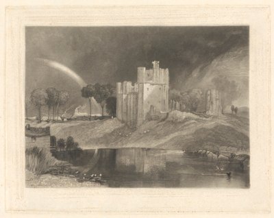 Brougham Castle, poblíž soutoku řek Eamont a Lowther od William Say