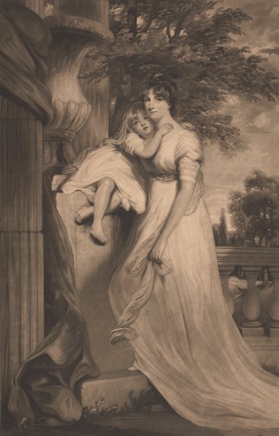 Lady Mildmay a dítě od William Say
