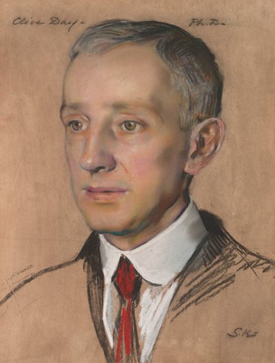 Clive Day B.A. 1892, profesor politické ekonomie 1907- od William Sergeant Kendall