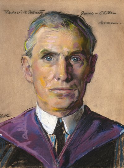 Frederick S. Jones: B.A. 1884, děkan Yale College 1909- od William Sergeant Kendall