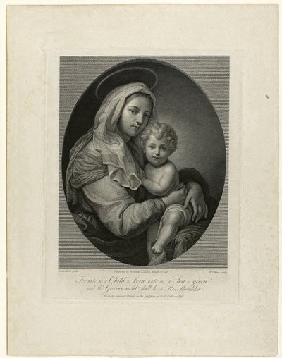 Madonna a dítě od William Sharp