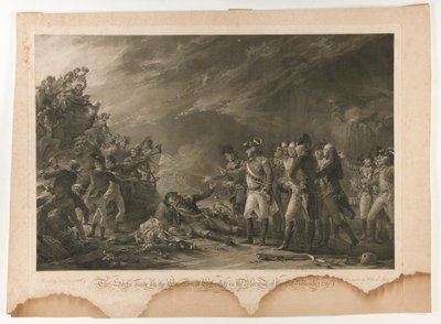 Výpad, který provedla Garrison of Gibraltar ráno 27. listopadu 1781 od William Sharp