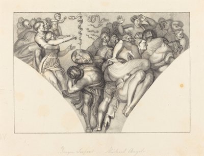 Drzý had od Michaela Angela od William Sharp after John Flaxman