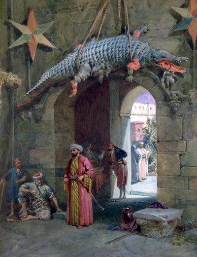 Dveře v Káhiře, 1884 od William Crimea Simpson