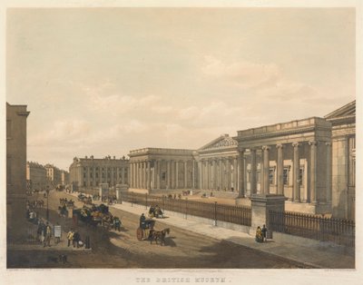 Britské muzeum od William Simpson