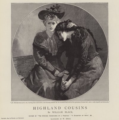 Highland Cousins od Williama Blacka od William Small