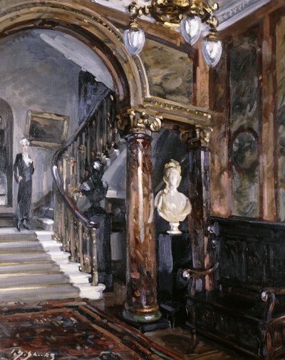 Elegantní interiér, Chez Nous od William Somerville Shanks
