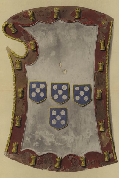 Eduard, král portugalský, 1435-1438 (chromolitho) od William St John Hope