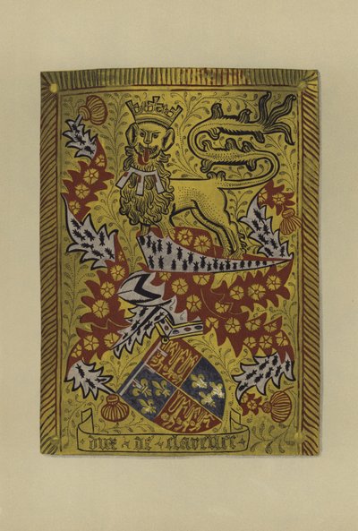 Sir George Plantagenet, hrabě z Warwicku a Salisbury, a vévoda z Clarence, 1461-1477-8 (chromolitho) od William St John Hope