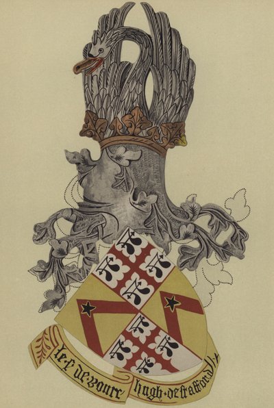 Sir Hugh Stafford, lord Bourchier, 1418 nebo 19-1420 (chromolitho) od William St John Hope
