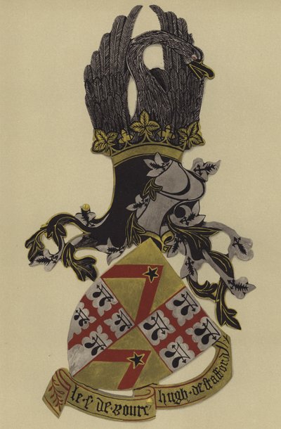 Sir Hugh Stafford, lord Bourchier, 1418 nebo 19-1420 (chromolitho) od William St John Hope