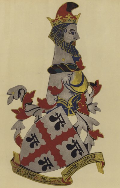 Sir John Bourchier, lord Bourchier, 1392-1400 (chromolitho) od William St John Hope