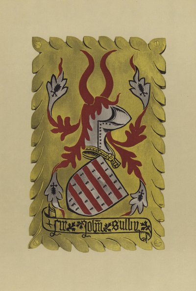Sir John Sully, c 1361-c 1388 (chromolitho) od William St John Hope