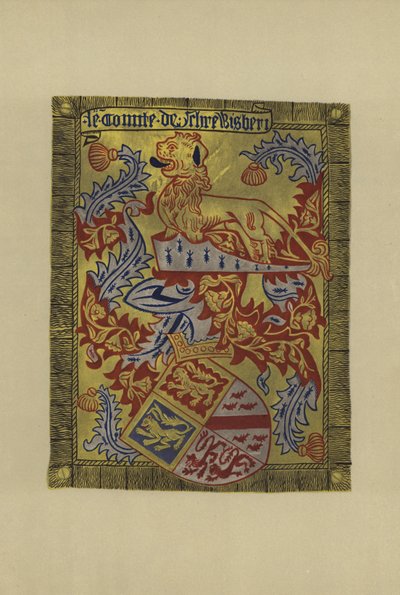 Sir John Talbot, hrabě ze Shrewsbury a Waterford, 1424-1453 (chromolitho) od William St John Hope