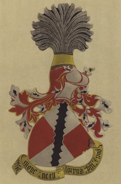 Sir Neel Loryng, 1348-1385-6 (chromolitho) od William St John Hope