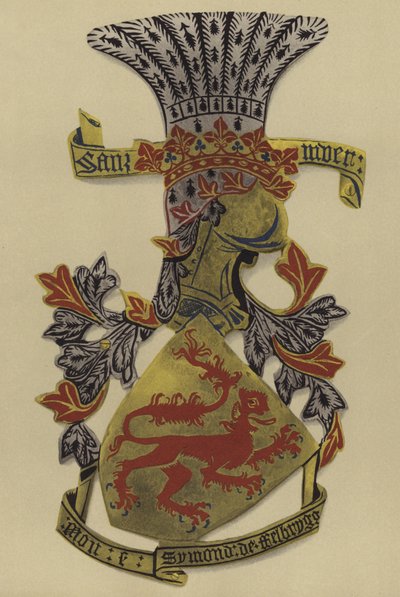 Sir Simon Felbrigge, 1397-1442 (chromolitho) od William St John Hope