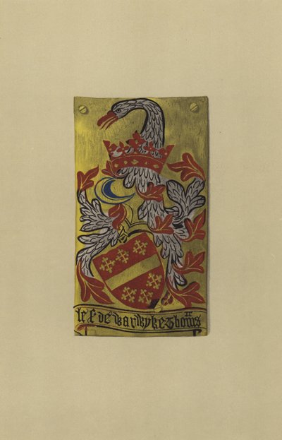Sir Thomas Beauchamp, hrabě z Warwicku, 1373-1401 (chromolitho) od William St John Hope