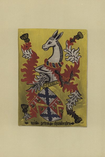 Sir William Chamberlayne, 1461-1463 (chromolitho) od William St John Hope