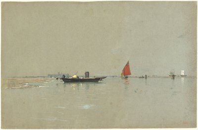 Benátská laguna od William Stanley Haseltine