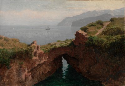 Přírodní oblouk, Capri, 1856. od William Stanley Haseltine