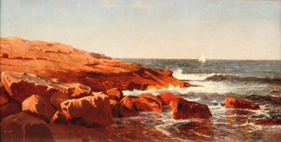 Skalnaté pobřeží, 1862 od William Stanley Haseltine