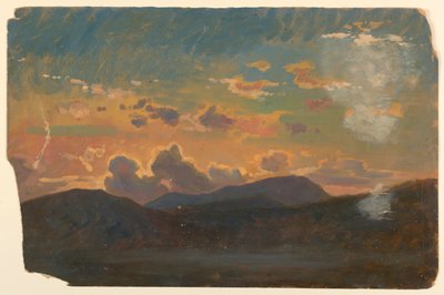 Studium mraků od William Stanley Haseltine
