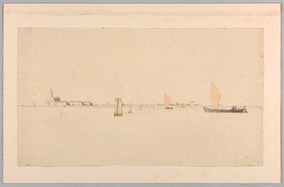 Studie laguny, Benátky, Itálie od William Stanley Haseltine