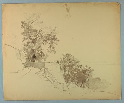 Studium krajiny od William Stanley Haseltine
