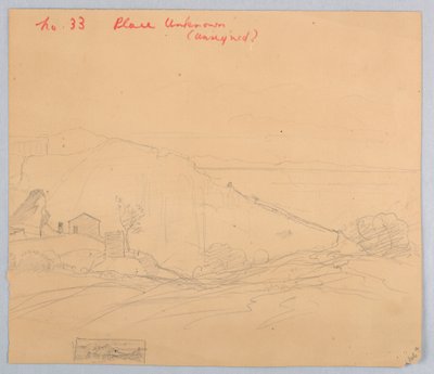 Studium krajiny od William Stanley Haseltine