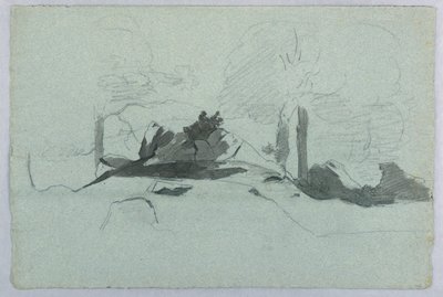 Studium krajiny od William Stanley Haseltine