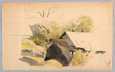 Study of landscape, Switzerland   1240614   cs       czech Successfully Translated  Original: Plate 4, from a series of eight pendant designs with the cardinal virtues Translat: Plate 4, from a series of eight pendant designs with the cardinal virtues 1257 od William Stanley Haseltine
