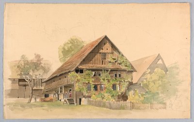 Studium krajiny, Švýcarsko od William Stanley Haseltine