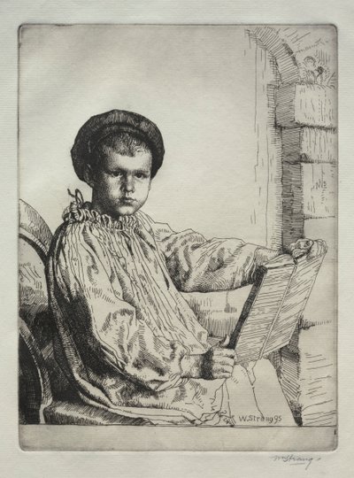 David R. Strang, 1895. od William Strang