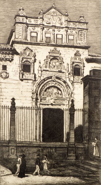 Dveře, Santa Cruz, Toledo od William Strang